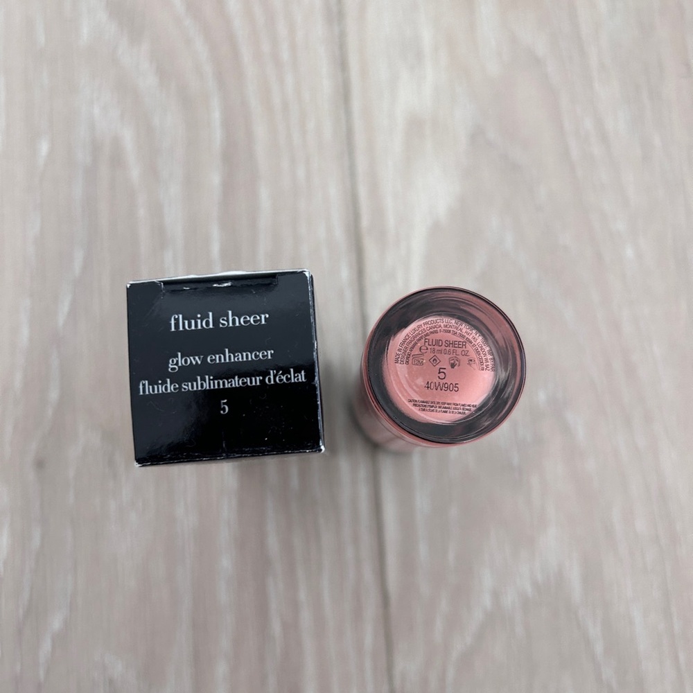 Giorgio Armani Fluid Sheer Glow Enhancer Shade 5 Peach - Picture 2 of 2